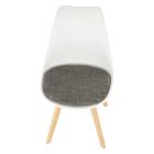 Damara design étkezőszék  - barna