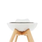 Damara design étkezőszék  - barna