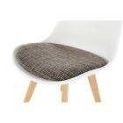 Damara design étkezőszék  - barna