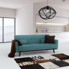 ARKADIA nyitható kanapé - türkíz