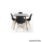 CINKLA 3 new műanyag étkezőszék - fekete