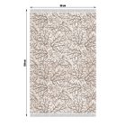 ARILA ág mintás szőnyeg - 80x150
