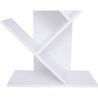 Könyvespolc, fehér, BAKI NEW TYP 2