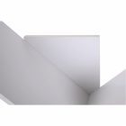 Könyvespolc, fehér, BAKI NEW TYP 2