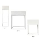 INDIZE typ 1 fém virágtartó - fehér