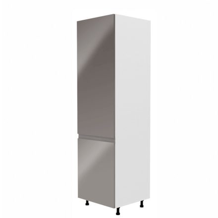 AURORA D60ZL szekrény beépíthető hűtőgéphez-balos - szürke