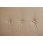 RUFINO fülesfotel dió lábbal - bézs