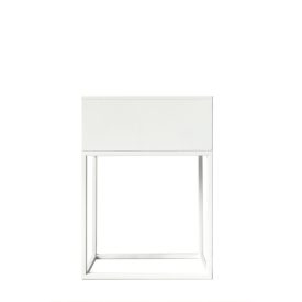 INDIZE  typ 2 fém virágtartó - fehér