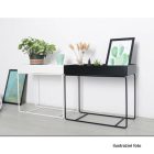 INDIZE  typ 2 fém virágtartó - fehér