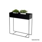 INDIZE  typ 2 fém virágtartó - fehér