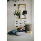 ALITA bársonyszövet párna-sötétkék