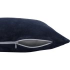 ALITA bársonyszövet párna-sötétkék