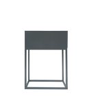 INDIZE  typ 2 fém virágtartó - szürke