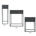 INDIZE  typ 2 fém virágtartó - szürke