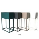 INDIZE  typ 2 fém virágtartó - zöld