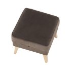Puff, taupe-szürke-barna/bükk, RODEZA