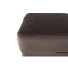 Puff, taupe-szürke-barna/bükk, RODEZA