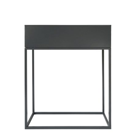 INDIZE  typ 3 fém virágtartó - szürke