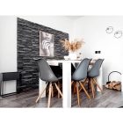 INDIZE  typ 3 fém virágtartó - szürke