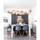 INDIZE  typ 3 fém virágtartó - szürke