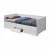 GORETA kinyitható ágy/kanapéágy (90x200, 180x200) - fehér