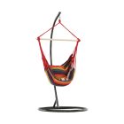 Függő hintafotel, piros, NIKOLO NEW