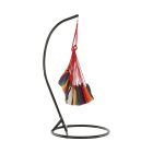 Függő hintafotel, piros, NIKOLO NEW