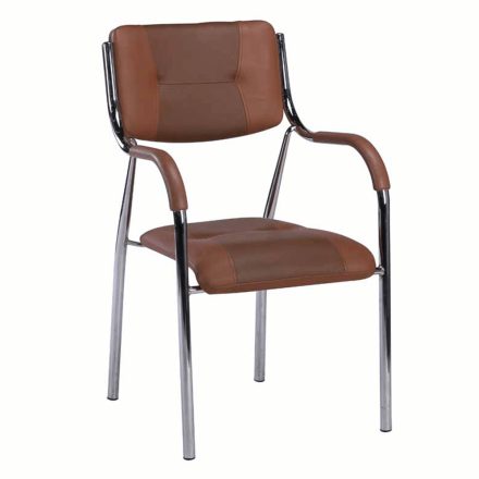Ilham rakásolható szék kartámasszal - barna