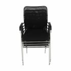 Szék tárgyalóterembe, fekete, UMUT