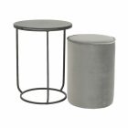 LEILA lerakóasztal puffal