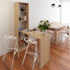 Jasmin praktikus íróasztal vagy bárpult - tölgy