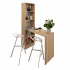 Jasmin praktikus íróasztal vagy bárpult - tölgy