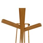 Kerekes akasztó, bambus, 60 cm széles, VIKIR TYP 1