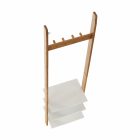 MARIKE polcos törölközőtartó/akasztós - 43 cm