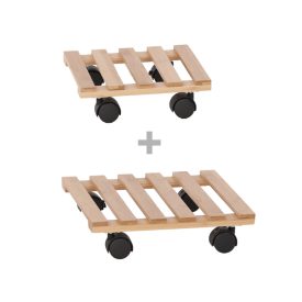 KOSMA görgős virágtartó (2db)