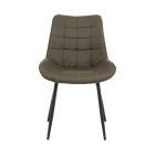 Szék, szürkésbarna taupe/fekete, SARIN