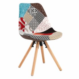 GLORIA design étkezőszék - mintás