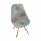 GLORIA design étkezőszék - kék