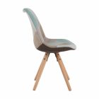 GLORIA design étkezőszék - kék