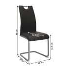 DEKOMA étkezőszék - szürke