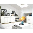 Komód, fehér, RESITA TYP 3