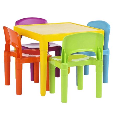 ZILBO gyerekasztal 4 székkel