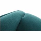 Kényelmes fotel, türkíz/bükk, BREDLY