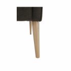 Kényelmes fotel, barna/bükk, BREDLY