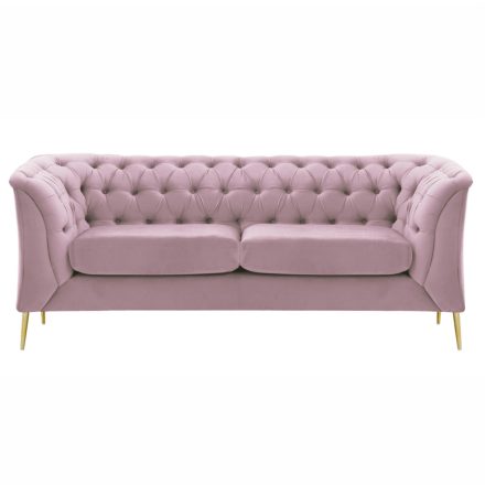 NIKOL 2 ML kétszemélyes kanapé - rózsaszín