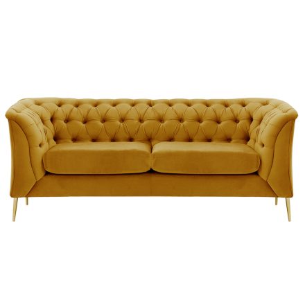 NIKOL 2,5 ML kétszemélyes kanapé - sárga
