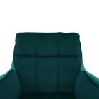 Chimena design fotel - zöld