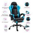 TARUN irodai/gamer forgószék - kék