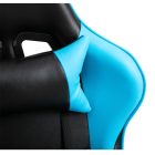 TARUN irodai/gamer forgószék - kék