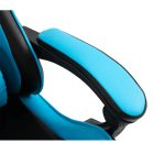 TARUN irodai/gamer forgószék - kék